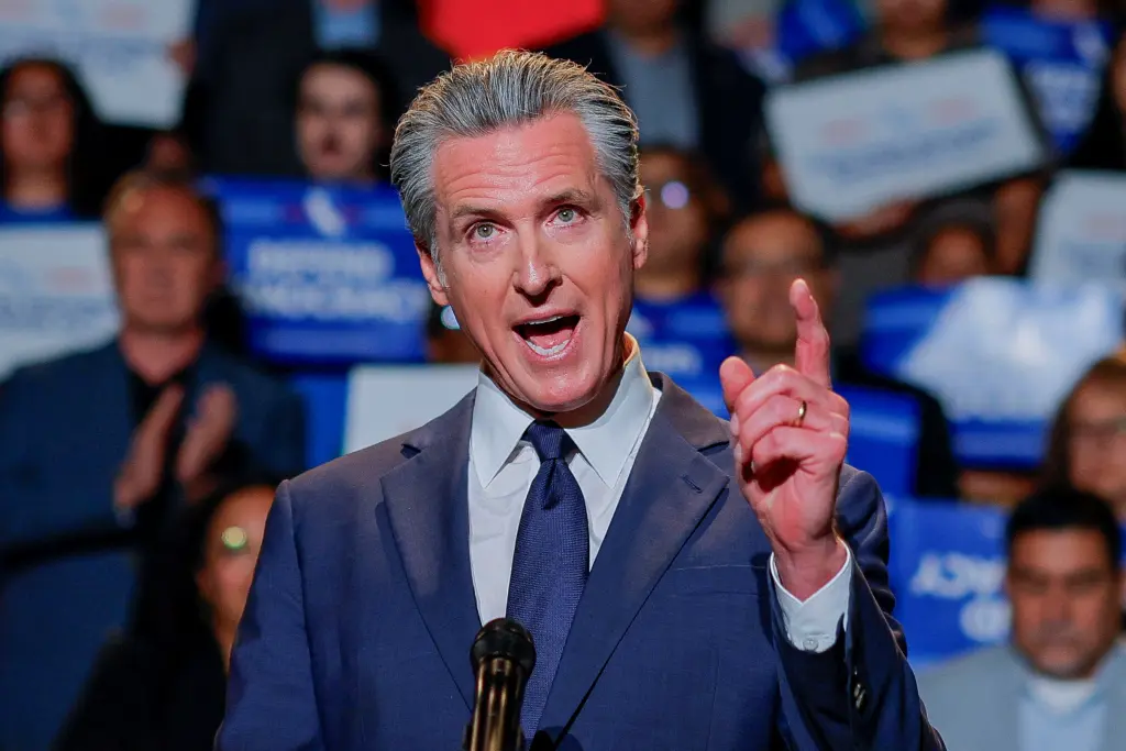 Newsom Leads Fight For Redistricting California