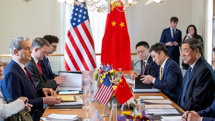 China & US Hold Tariff Talks In Sweden As Aug.1st Deadline Approaches