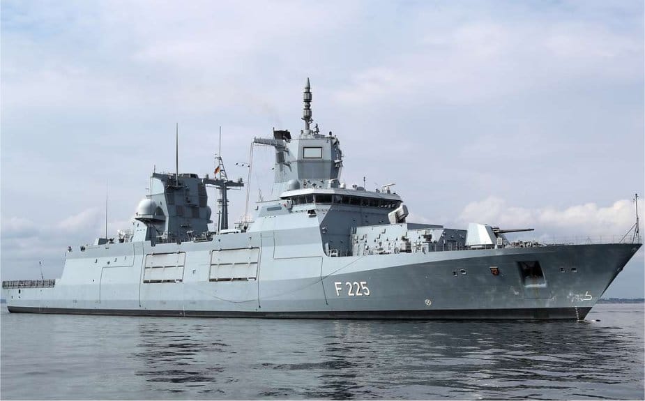 German Frigate to Pass Through the Taiwan Strait